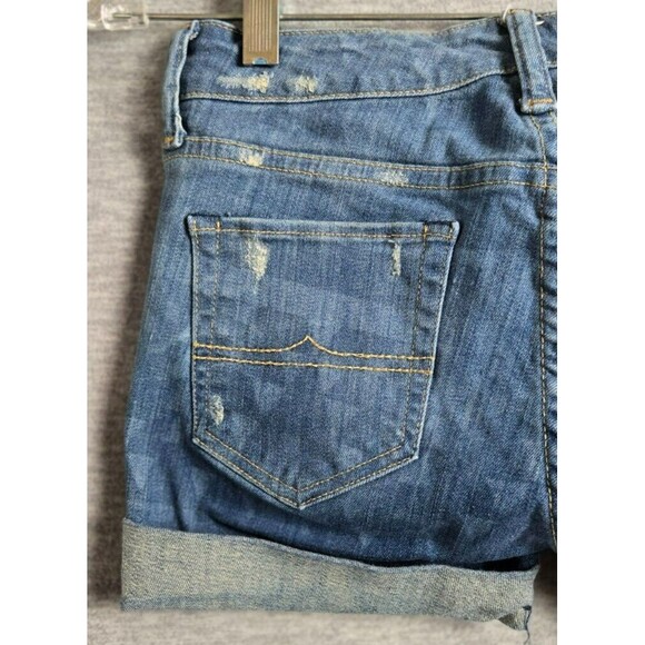 Denim & Supply Ralph Lauren Womens Jean Denim Shorts Tribal Pattern Size 27/34 - Picture 7 of 7